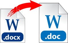 Come effettuare conversione di File Docx in Doc Online