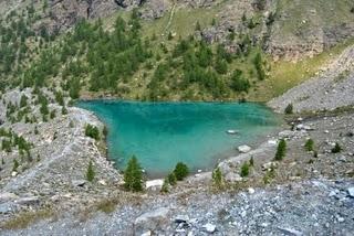 Lago Blu (2215m), val d'Ayas