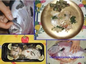 pesce balestra al forno http://lacucinadiegle.blog.tiscali.it/2011/03/31/pesce-balestra-al-forno-con-verdure/