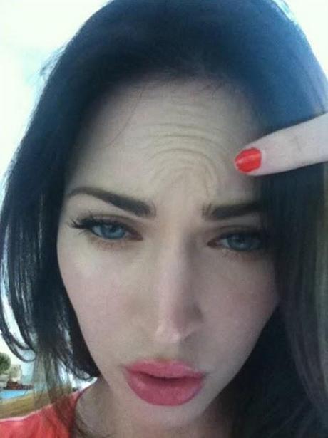 Megan Fox ha mostrato che non fa uso di botox