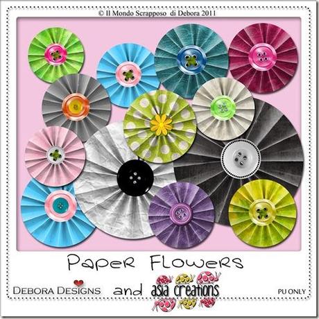 Preview Paper Flowers