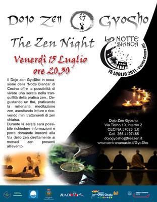 Cecina, 15 luglio 2011: The Zen Night