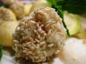 Confetti ricotta sesamo pere collaborazione ditta Melandri