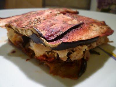 TORTINO DI MELANZANE E FRISELLE