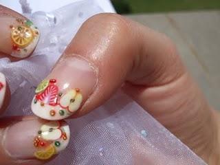 Fimo Fruit Nail Art