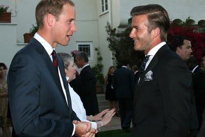 A Los Angeles David Beckham incontra Kate e William