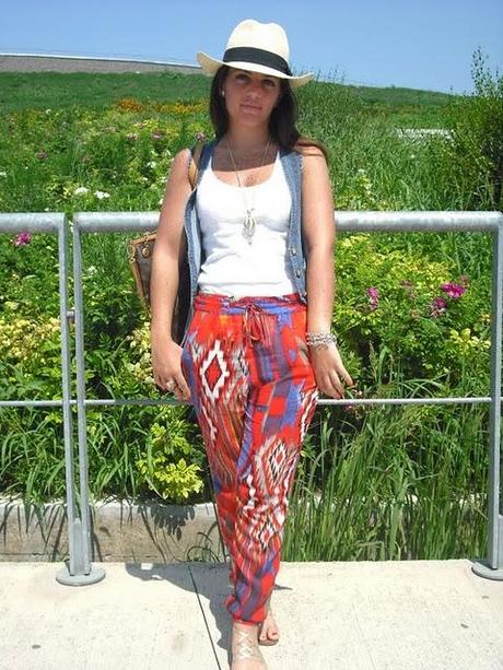 A psychedelic pants...