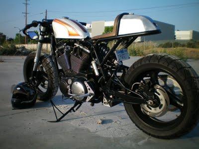 Harley Davidson Cafè Racer Mulato by Brawny Built