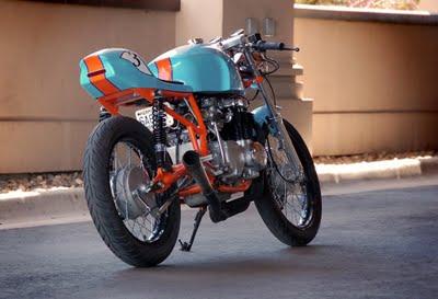 Honda CB 550 Gulf Le Mans Cafè Racer