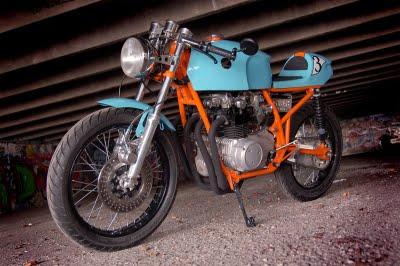 Honda CB 550 Gulf Le Mans Cafè Racer