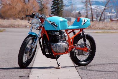 Honda CB 550 Gulf Le Mans Cafè Racer