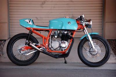 Honda CB 550 Gulf Le Mans Cafè Racer