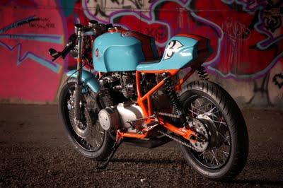 Honda CB 550 Gulf Le Mans Cafè Racer