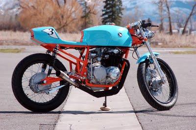 Honda CB 550 Gulf Le Mans Cafè Racer