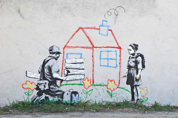 Il rivoluzionario dei Graffiti, L’artista senza nome, L’invisibile dell’arte moderna: Banksy