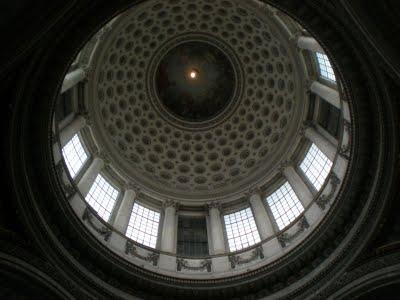Panthéon - l'interno e la vista