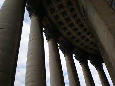 Panthéon - l'interno e la vista