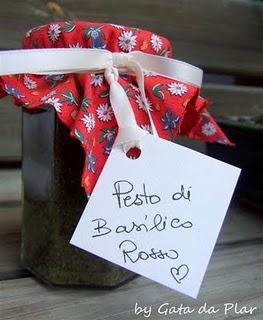 PESTO DI BASILICO ROSSO