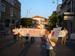 La gente di Foggia, quella di Lavello e un grido: “No a Fenice”