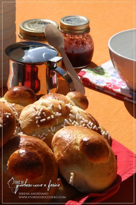 Brioche col tuppo: la colazione perfetta