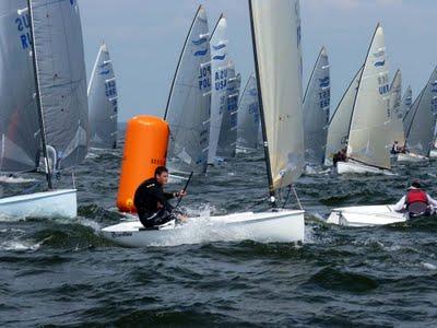 Finn Europeans, Helsinki - Andrew Mills leads after double win