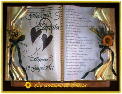 Libro per matrimonio