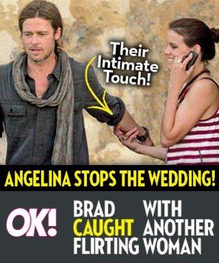 Malta: Angelina Jolie ha beccato Brad Pitt a flirtare con un'altra?