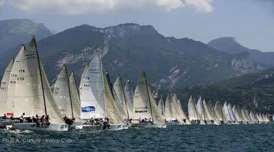 Vela: AUDI MELGES 24 QUARTO ALLA TAPPA DEL CIRCUITO ITALIANO MELGES 24 DI RIVA DEL GARDA