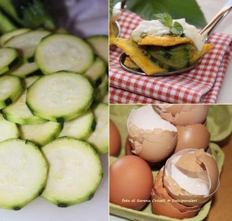 FRITTATINA ALLE ZUCCHINE E FORMAGGIO LA TUR AL CUCCHIAIO di Dolcipensieri