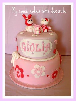 Hello Kitty and friend cake - torta hello Kitty e amici