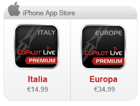 CoPilot Live Premium da oggi disponibile su Apple Store per iPhone e iPad