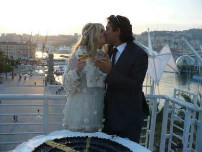 Ricevimento genovese per Roberta Bruzzone: il matrimonio è andato in porto