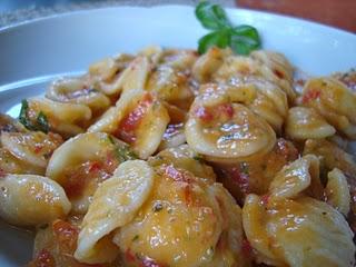 Orecchiette al mio pesto mediterraneo