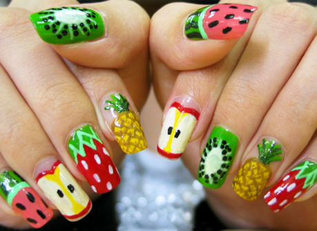 Must of summer 2011: fruits nail art