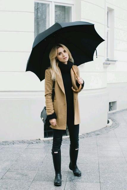 stivali da pioggia hunter outfit stivali da pioggia come indossare gli stivali da pioggia come abbinare gli stivali da pioggia idee outfit stivali pioggia rain boots how to wear rain boots winter outfits mariafelicia magno fashion blogger color block by felym fashion blogger italiane fashion bloggers italy