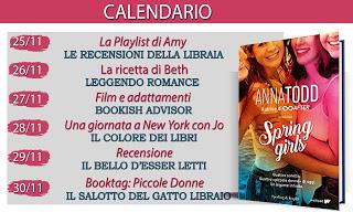 Blogotour: Spring Girls di Anna Todd - Adattamenti Blogotour: Spring Girls di Anna Todd - Adattamenti