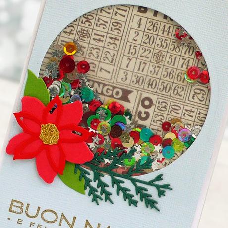 Natale fatto a mano | Come creare una Shaker Card in modo veloce Natale fatto a mano | Come creare una Shaker Card in modo veloce