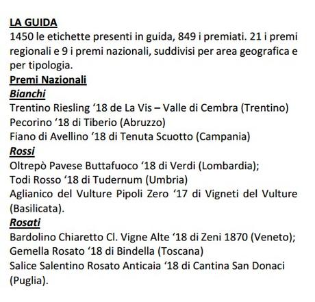 BEREBENE 2020 di Gambero Rosso BEREBENE 2020 di Gambero Rosso