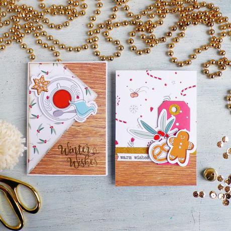 Natale fatto a mano | Card di Buon Natale con i materiali scrap di Flavir Design Natale fatto a mano | Card di Buon Natale con i materiali scrap di Flavir Design