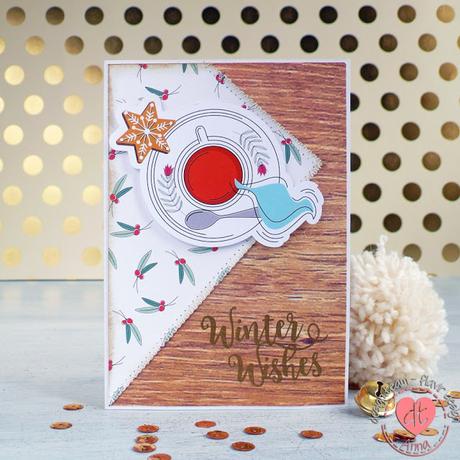 Natale fatto a mano | Card di Buon Natale con i materiali scrap di Flavir Design Natale fatto a mano | Card di Buon Natale con i materiali scrap di Flavir Design