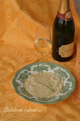 Risotto allo spumante Risotto allo spumante