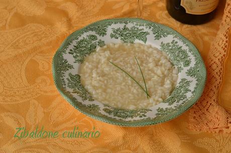 Risotto allo spumante Risotto allo spumante