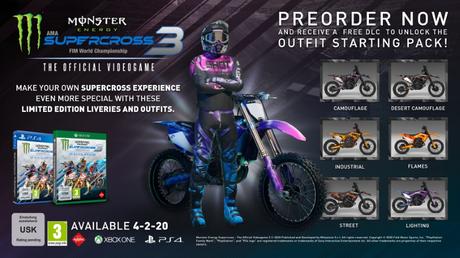 Monster Energy Supercross – The Official Videogame 3 e la nuova fisica Monster Energy Supercross – The Official Videogame 3 e la nuova fisica
