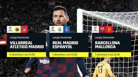 Calcio Estero DAZN, Programma e Telecronisti 6 - 8 Dicembre 2019 Calcio Estero DAZN, Programma e Telecronisti 6 - 8 Dicembre 2019