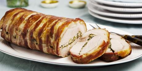 Magico Natale, ecco le ricette per le feste: Arrosto con pancetta. Magico Natale, ecco le ricette per le feste: Arrosto con pancetta.