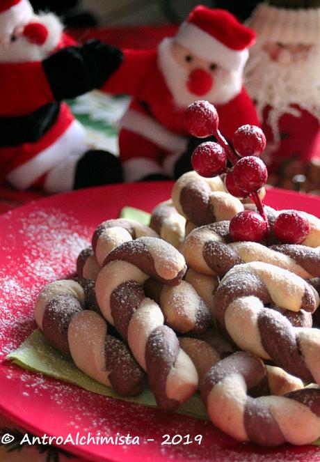 Candy Cane Twist Cookies Candy Cane Twist Cookies