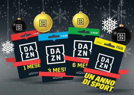DAZN aggiunge magia al Natale con le gift card per tutti gli amanti degli sport. DAZN aggiunge magia al Natale con le gift card per tutti gli amanti degli sport.