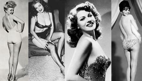 Vestiti anni 40 e 50 da pin up: la guida che ti serviva! Betty Grable, Tempest Storm, Rita Hayworth, Gypsy Rose Lee,