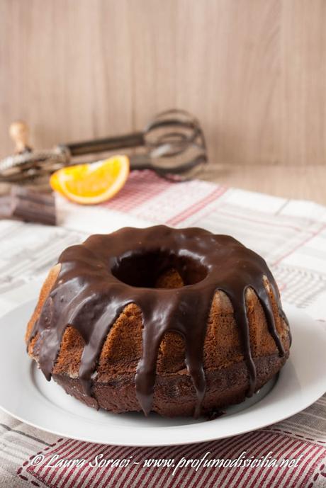 Ciambellone Arancia e Cioccolato il ciambellone arancia e cioccolato