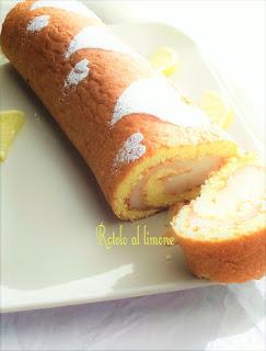 Il rotolo al limone di Mariarosa Il rotolo al limone di Mariarosa
